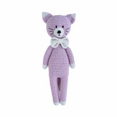 Amigurumi Kedi Oyuncak Mavi