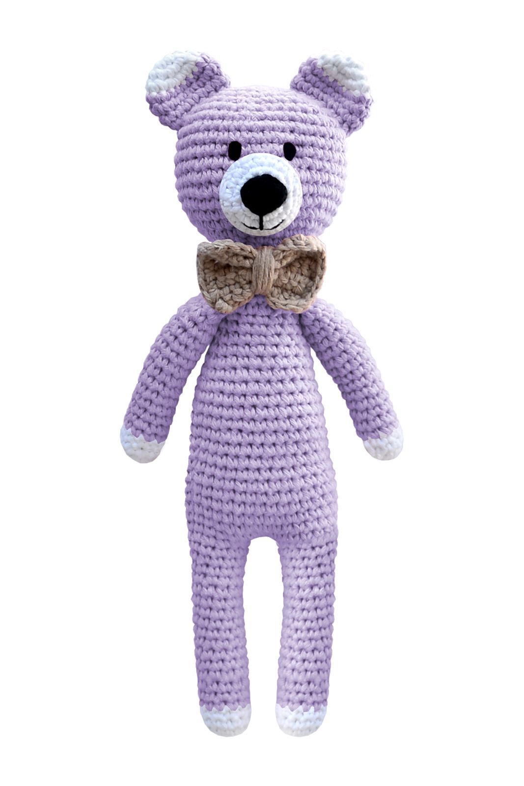 Amigurumi Ayıcık Oyuncak Lila