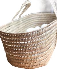 Rattan Sepet Bebek Beşiği